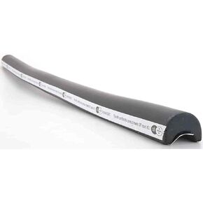 Jaz Products 690-003-01 3' Black Roll Bar Padding with Velcro Adhesive