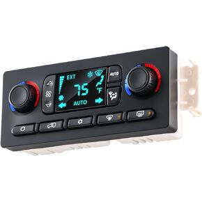 599-211XD Climate Control Module, AC Control Panel Compatible with Chevy Silverado GMC Sierra Yukon Suburban Tahoe Trailblazer Avalanche Envoy Cadillac Escalade Rainier Hummer OE#10367041
