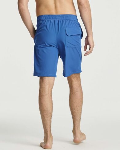 Real Essentials 3 Pack: Men's 9" Inch 2 in 1 Board Shorts with Compression Liner - Bathing Suit with Back Flap Pocket in Saudi Arabia