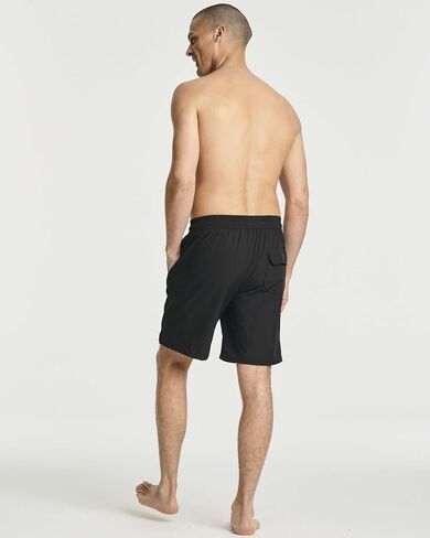 Real Essentials 3 Pack: Men's 9" Inch 2 in 1 Board Shorts with Compression Liner - Bathing Suit with Back Flap Pocket in Saudi Arabia