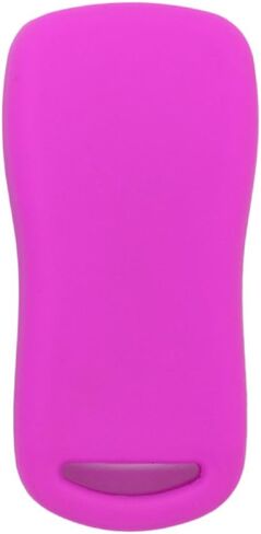 Silicone Cover Protector Case Holder Skin Jacket Compatible with NISSAN 3 Button Remote Key Fob CV2507 Purple in Kuwait