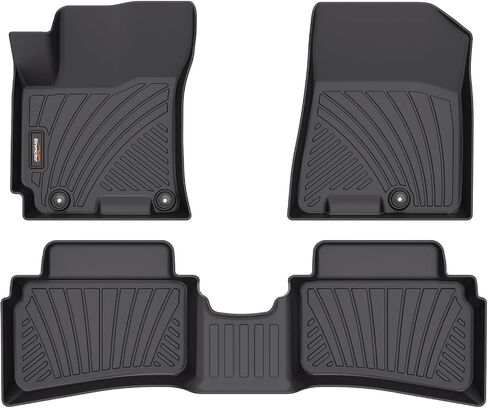 Binmotor-All Weather Floor Mats for Hyundai Venue 2025 2024 2023 2022 2021 2020, Heavy Duty, Waterproof, Nonslip Winter Car Mats for Hyundai Venue SE, Venue SEL, Venue Limited 2020-2025 in Saudi Arabia