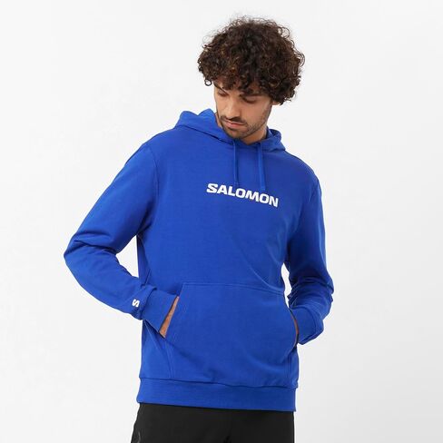 سويت شيرت بغطاء للرأس يحمل شعار Salomon للرجال in Saudi Arabia