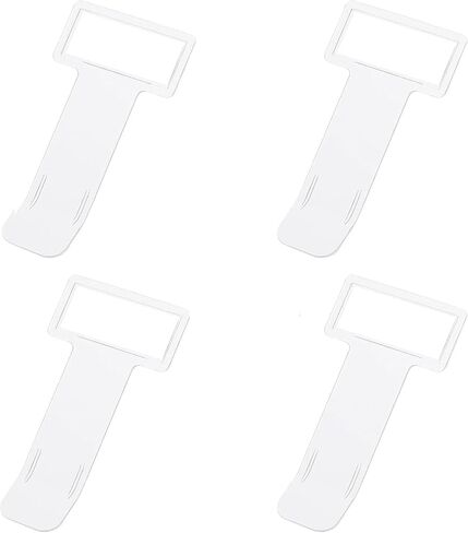 Transparent Car Vehicle Windscreen Parking Ticket Clip Permit Pass Holder Gadget with Adhesive Pads (2) in Saudi Arabia