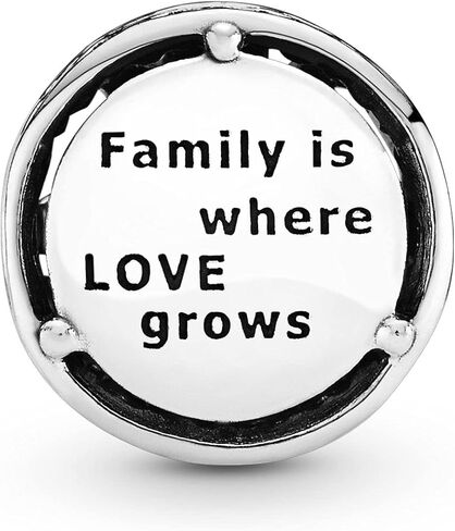 مجموعة Pandora Family Roots - سوار على شكل سلسلة ثعبان للنساء من الجنيه الاسترليني المخرم ومشبك على شكل قلب - مجموعة مجوهرات مع صندوق هدايا in Saudi Arabia