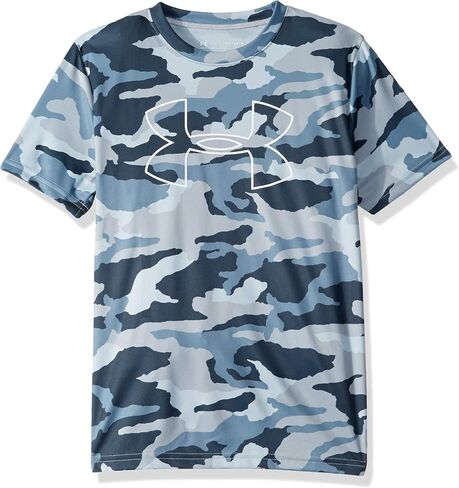 Under Armour Boys' Printed Big Logo T-Shirt in Saudi Arabia