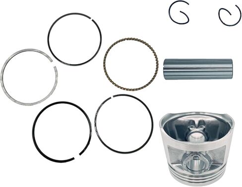 56.5 مللي متر المكبس الدائري عدة استبدال ل CG125 CB125 XL125 CT125 SL125 TL125 CL125 الصينية ATV رباعية الترابية دراجة الطرق غير الممهدة الذهاب كارت المحرك العمودي in Kuwait