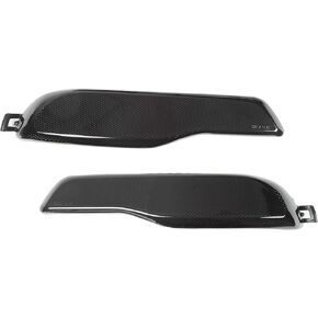 Aramox Rear Bumper Reflector, Left Right Rear Bumper Reflector Smoky Black 68105145AC Replacement for Jeep Cherokee KL 2014‑2018