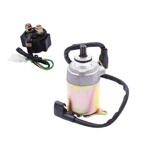 Motor Starter Starting Solenoid Relay 0454945 0454488 0452761 Replacement for Polaris Ranger RZR 170 UTV 2009-2017