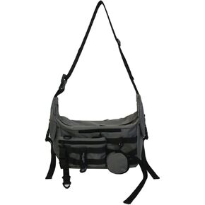 Techwear Crossbody Messenger Bag Japanese Harajuku Alt Emo Shoulder Bag Cool Hip Hop Goth Punk Streetwear in Kuwait