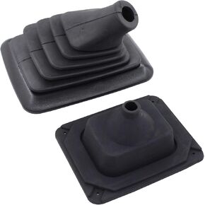 MOTOKU Shift Boot with Mouting Bracket for Ford F-350 F-250 1990-1997 F-150 Bronco 1990-1996,Manual Transmission Shifter Boot,Gear Shift Lever Knob Rubber Cover
