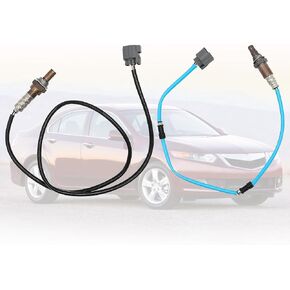 Upstream and Downstream Oxygen Sensor Compatible with Acura TSX 2.4L 2004-2008 Replace 234-9066 234-4363 36531-RBB-003 36532-RAD-L11