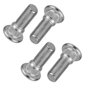 Caltric 4 Front Wheel Hub Stud Bolt Compatible with Yamaha Rhino 660 YXR660F 4x4 2005 2006 2007