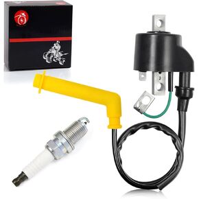 Ignition coil & Spark Plug & Wire Cap 2003 2004 2005 For HONDA Rincon 650 TRX650 FA FGA 4x4 30500-HN8-003 30700-HN8-003