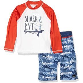 Big Chill Boys' Printed Two Piece Rashguard Sets