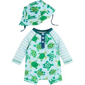 Mud Pie Boys Turtle Swim One Piece
