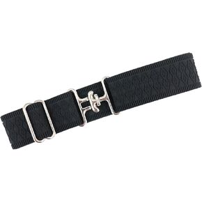 1.5 inch Equestrian Elastic Belt with surcingle, bit or circle buckle options. Invisible, No-show buckle.