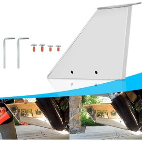 27061 Stainless Steel Skeg Guard Fix Damaged Skeg Fits for Mercury/Mariner 75, 90, 115 4 Stroke 2015-Present; 150, 175 2 Stroke Optimax & Pro XS 2001-2018