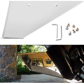 27151 Skeg Guard for Yamaha 150-175HP 2&4 Stroke/ 200HP 2 Stroke HPDI/ 200 VMAX/ 200HP 4 Stroke 2.8L I-4/ 300HP 4 Stroke Marine-Grade Fix Damaged Skeg Stainless Steel Safe-Skeg
