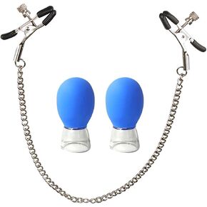 Body Clamps with Chain Necklace Adjustable Pressure Metal Body Clamps Non-Piercing Body Rings Decorative Clip for Clothing Accessories On Body Rings Decorative