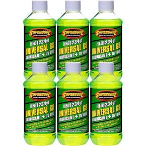 TSI Supercool POE 68 Viscosity Oil with UV Dye 1234yf EV Electric Vehicle 8oz 6-PACK