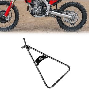 KEMIMOTO Universal Dirt Bike Stand Triangle Stand Design Motorcycle Stand Compatible with 125cc 250cc 450cc Dirtbike Accessories