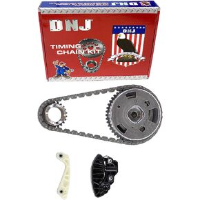 DNJ TK1163VVT Timing Chain Kit For 09-17 Chrysler, Dodge, Jeep, Ram/Charger, Challenger, Durango, Grand Cherokee, Ram 1500, Commander, 5.7L-6.4L V8 OHV Naturally Aspirated