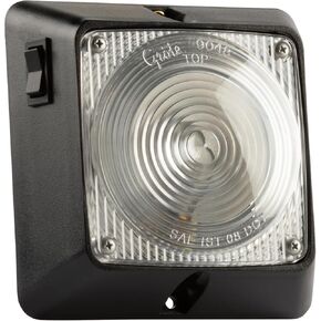 Grote 61221 Clear Square Dome Light (with Switch)