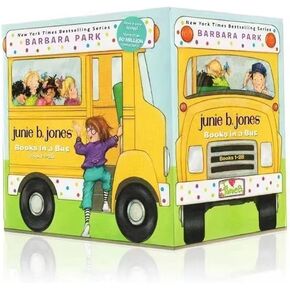 Junie B. Jones 28 Books Paperback Boxed Set Collection, A Library of Junie B Jones 1-28 Complete Books Series by Barbara Park