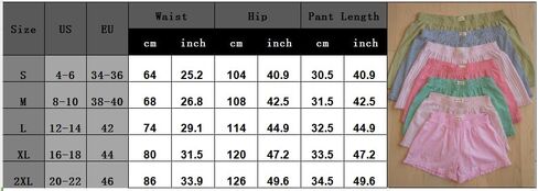 Soft Gingham Boxer Shorts for Women Y2K Ruffle Hem Elastic Waist Plaid Micro Shorts Relaxed Striped Pajama Bottoms in Kuwait