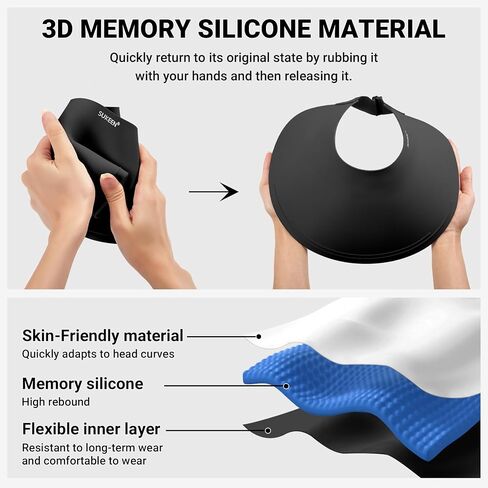 Sukeen Wide Brim Sun Visor for Women Men,UPF50+ Seamless Sun Hats Foldable Ponytail Beach Hats for Daily Outdoor Activities in Saudi Arabia
