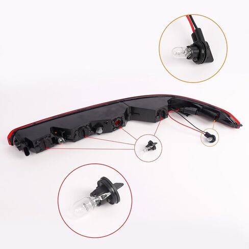 مصباح ضباب خلفي عاكس للجانب الأيسر للسائق متوافق مع 2016 2017 2018 2019 2020 2021 2022 Audi Q7 بديل لـ 4M0945095A in Kuwait