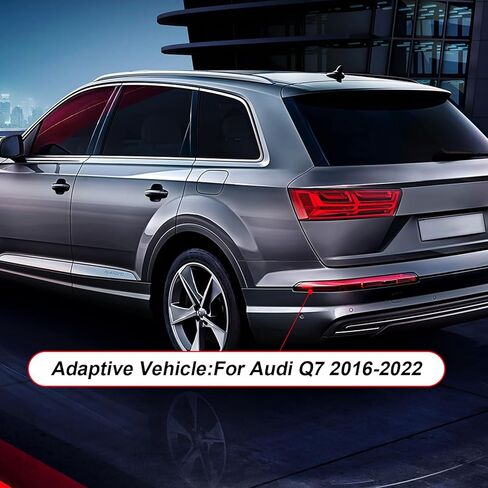 مصباح ضباب خلفي عاكس للجانب الأيسر للسائق متوافق مع 2016 2017 2018 2019 2020 2021 2022 Audi Q7 بديل لـ 4M0945095A in Kuwait