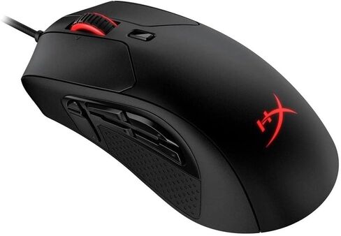 HyperX Pulsefire Dart - Wireless RGB Gaming Mouse, Software-Controlled Customization, 6 Programmable Buttons, Qi-Charging Battery up to 50 hours - PC, PS4, Xbox One Compatible,Black in Saudi Arabia