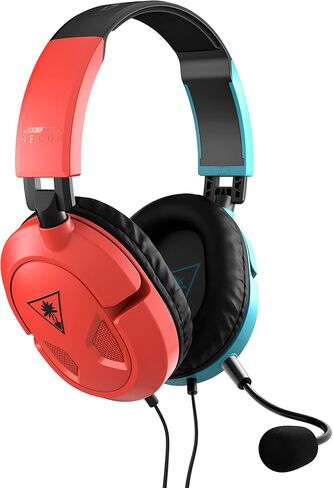 Turtle Beach Recon 50 Wired Gaming Headset - PS5, PS4, PlayStation, Xbox Series X|S, Xbox One, Nintendo Switch, Mobile & PC with 3.5mm - Removable Mic, 40mm Speakers, In-line Controls – Black in Saudi Arabia