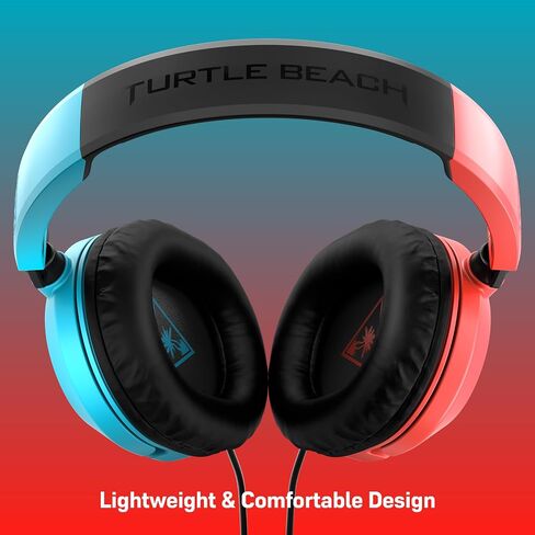 Turtle Beach Recon 50 Wired Gaming Headset - PS5, PS4, PlayStation, Xbox Series X|S, Xbox One, Nintendo Switch, Mobile & PC with 3.5mm - Removable Mic, 40mm Speakers, In-line Controls – Black in Saudi Arabia