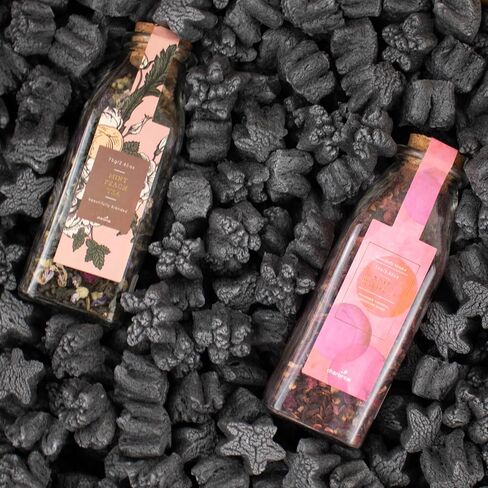 Magicwater Supply - 1 Cu Ft - Black Star Shaped Recycled Anti Static Packing Peanuts - Compostable & Biodegradable Cushion for Shipping - Dust-Free & Abrasion Resistant - Void Filler in Saudi Arabia