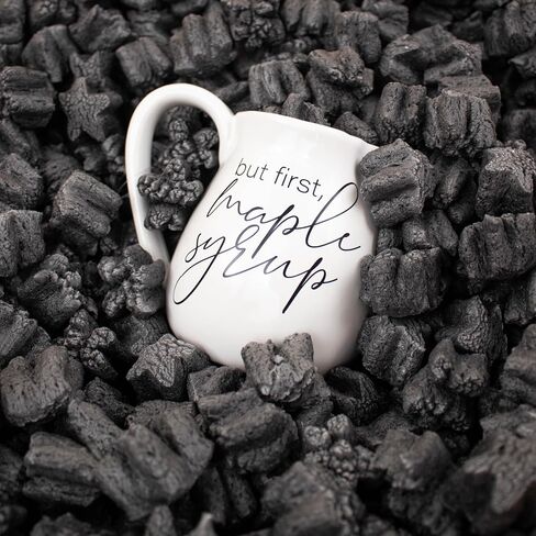 Magicwater Supply - 1 Cu Ft - Black Star Shaped Recycled Anti Static Packing Peanuts - Compostable & Biodegradable Cushion for Shipping - Dust-Free & Abrasion Resistant - Void Filler in Saudi Arabia