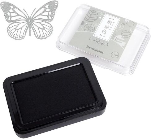 IROMOYO Stamp PAD, Traditional Japanese Ink Colour, Oil-Based Ink pad - OCHER Green in Saudi Arabia