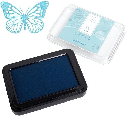 IROMOYO Stamp PAD, Traditional Japanese Ink Colour, Oil-Based Ink pad - OCHER Green in Saudi Arabia