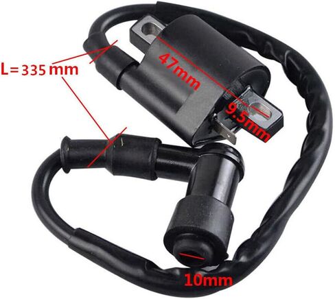 High Performance Racing Ignition Coil for Yamaha PW50 PW80 GY6 50cc 125cc 150cc 200cc D8TC Taoto Motorcycle ATV Scooter Moped Go Kart in Kuwait