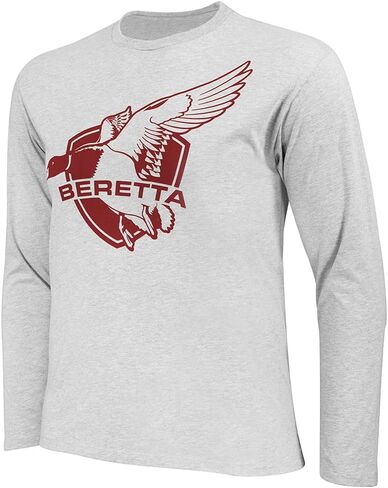 تي شيرت Beretta Wingbeat مصنوع من القطن بأكمام طويلة وكلاسيكي in Kuwait