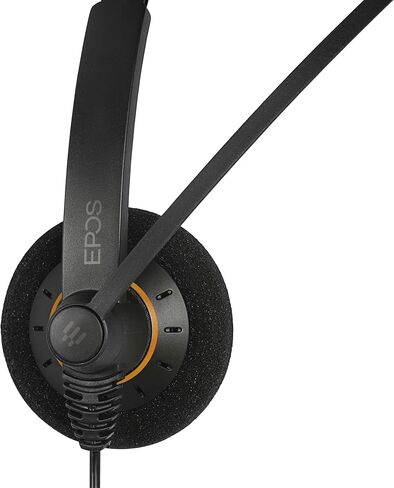 Sennheiser SC 30 USB CTRL (505548) - Single-Sided Business Headset | For Unified Communications | with HD Sound, Noise-Cancelling Microphone, & USB Connector (Black) in Saudi Arabia