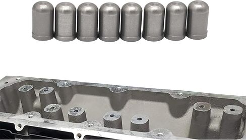 Oil valley plugs, for sealing oil passages on 2005-2019 Gen IV/Gen V engines, replacing DOD/AFM lifters with conventional LS/LS7-type lifters, 8 pcs. in Saudi Arabia