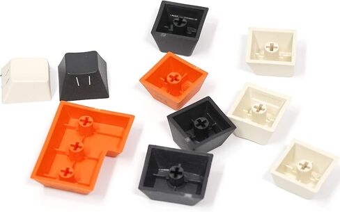 RK ROYAL KLUDGE 115 Carbon PBT Side Front Printed Keycaps, SEMI Profile Thick ANSI ISO Layout Non-Backlit Keycap Set for MX Switches Mechanical Keyboard in Kuwait