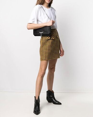 Women's Casual Leather Stud Chain Crossbody Shoulder Bag Clutch Bag in Saudi Arabia