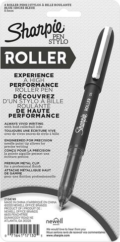 SHARPIE, SAN2093197, Rollerball Pens, 4 / Pack in Saudi Arabia