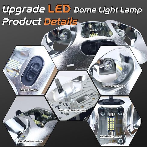 F37Z-13776-B ترقية LED الداخلية سقف علوي سقف المصباح ضوء مصباح صالح ل 1993-2004 فورد رينجر استبدال F37Z-13776-B F37Z13776B in Kuwait