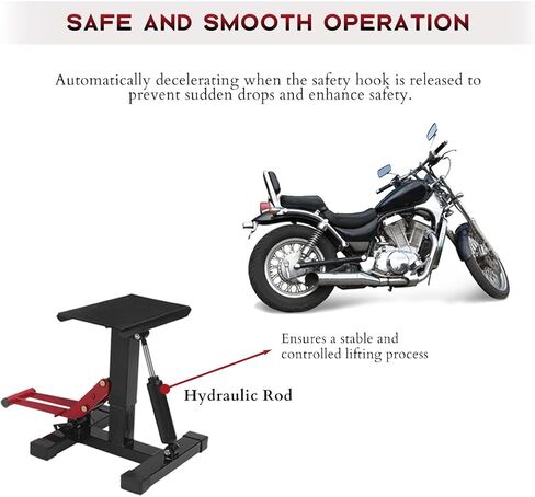 and Lower Stand Motorcycle Stand, Dirtbike Stand Lifting for Off Road Motorcycle, Motorcycle Jack Stand Motorcycle Table 400kg/882lb in Saudi Arabia
