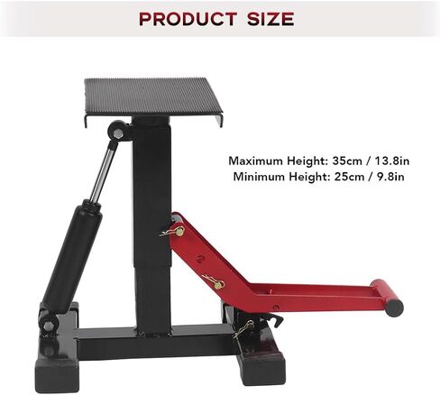 and Lower Stand Motorcycle Stand, Dirtbike Stand Lifting for Off Road Motorcycle, Motorcycle Jack Stand Motorcycle Table 400kg/882lb in Saudi Arabia